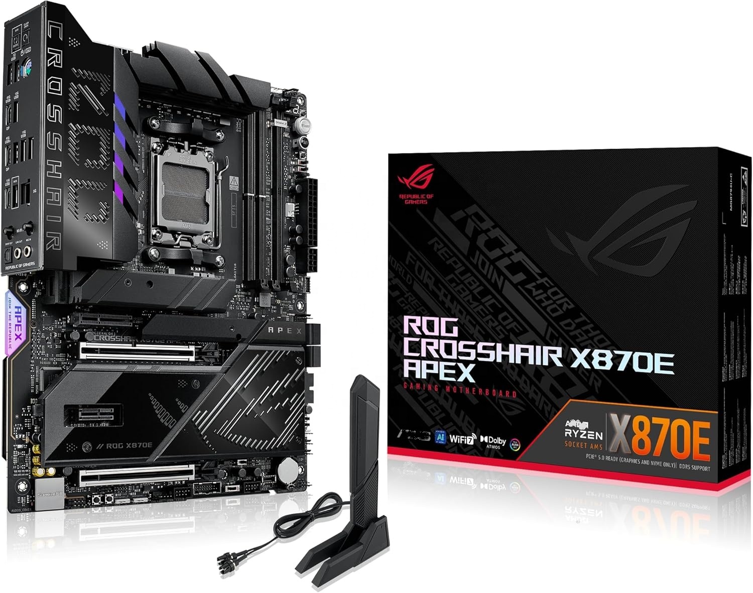 Rog Crosshair X870e Apex X870e - X870E Atx Motherboard のレビューと価格