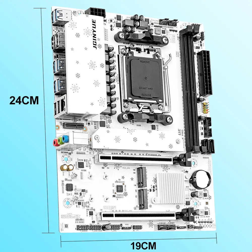 JGINYUE B850M Pro マザーボードセット、AM - X870E Atx Motherboard のレビューと価格